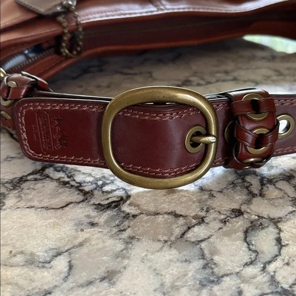 Coach Tan Leather Bleecker Shoulder Bag - Picture 3 of 11